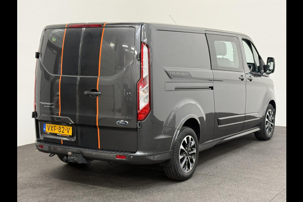 Ford Transit Custom 320 2.0 TDCI L2H1 170PK Sport Dubbele Cabine Aut. Airco ACC Bluetooth Navi Trekhaak