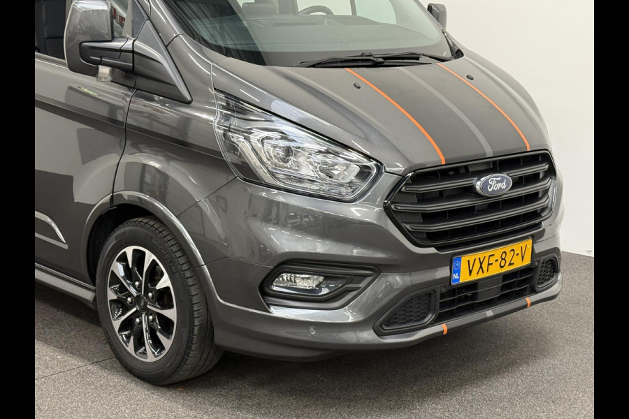 Ford Transit Custom 320 2.0 TDCI L2H1 170PK Sport Dubbele Cabine Aut. Airco ACC Bluetooth Navi Trekhaak