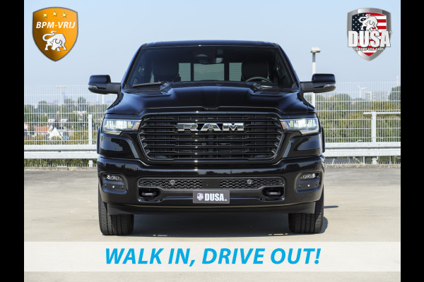 Dodge Ram 1500 | Laramie | Sport | Crew Cab | 4X4 | Panorama | 12-inch Touchscreen | Sport | BPM VRIJ Getoonde accessoires zijn verkrijgbaar tegen meerprijs