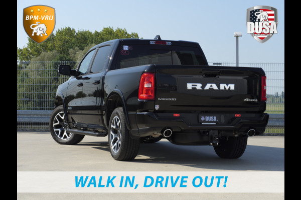 Dodge Ram 1500 | Laramie | Sport | Crew Cab | 4X4 | Panorama | 12-inch Touchscreen | Sport | BPM VRIJ Getoonde accessoires zijn verkrijgbaar tegen meerprijs
