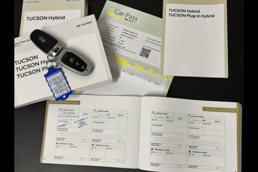 Hyundai Tucson 1.6 T-GDI HEV Adaptive cruise Climate control Stoelverwarming Full LED Keyless Apple / Android Camera