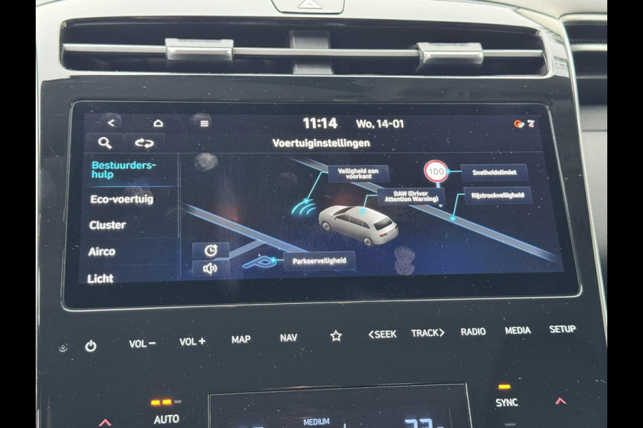 Hyundai Tucson 1.6 T-GDI HEV Adaptive cruise Climate control Stoelverwarming Full LED Keyless Apple / Android Camera