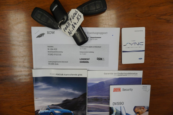 Ford FOCUS Wagon 1.0 EcoB.155PK!! Hybrid Titanium X/Zeer compleet!! Nieuwprijs E37.600,--!!