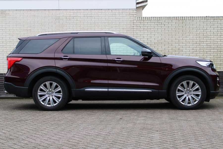 Ford Explorer 3.0 V6 EcoBoost PHEV Platinum | Panoramadak | Leder | Massage | B&O