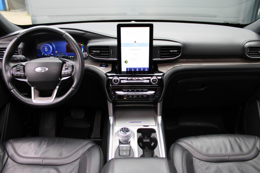 Ford Explorer 3.0 V6 EcoBoost PHEV Platinum | Panoramadak | Leder | Massage | B&O
