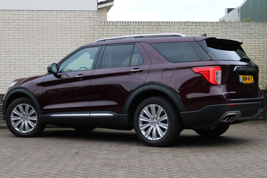 Ford Explorer 3.0 V6 EcoBoost PHEV Platinum | Panoramadak | Leder | Massage | B&O