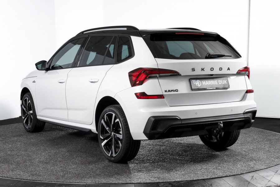 Škoda Kamiq 1.5 TSI 150 PK Monte Carlo - Automaat | Pano | Elek. Trekhaak | Dig. Cockpit | Cruise | Stoelverw. | Camera | PDC | NAV + App. Connect | ECC |  LM 18" | 0971