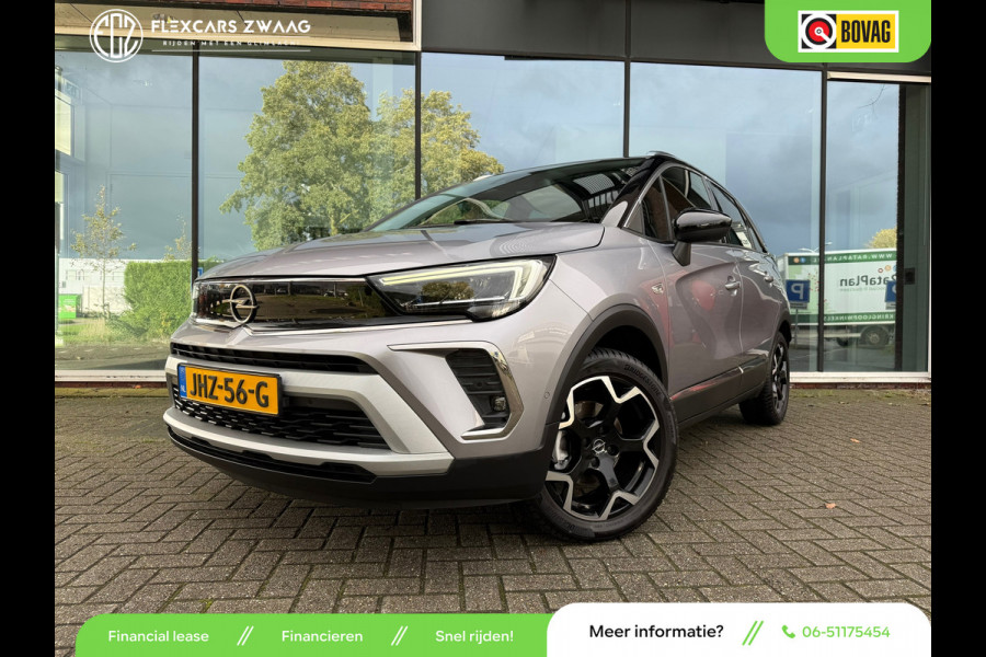 Opel Crossland 1.2 Turbo 130pk Ultimate - Navi - Climate - Half Leder - Camera - all seasons