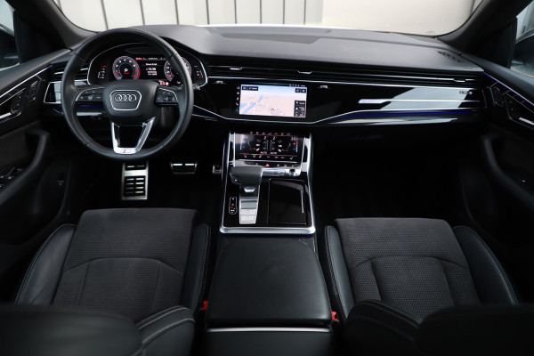 Audi Q8 55 TFSI quattro Pro Line S | 340PK | Luchtvering | Achterasbesturing | Head-up | Memory | B&O | Sfeerverlichting | Keyless-go |