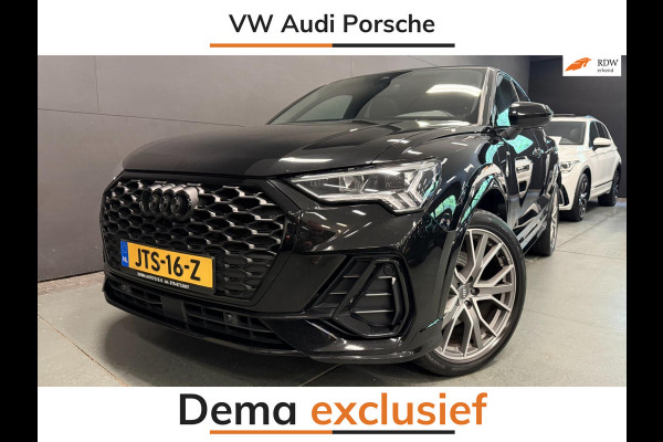 Audi Q3 Sportback 45 TFSI e 3xS-LINE 20'' BLACKLINE PANO/DAB/CARPLAY/CAM/V-COCKPIT///