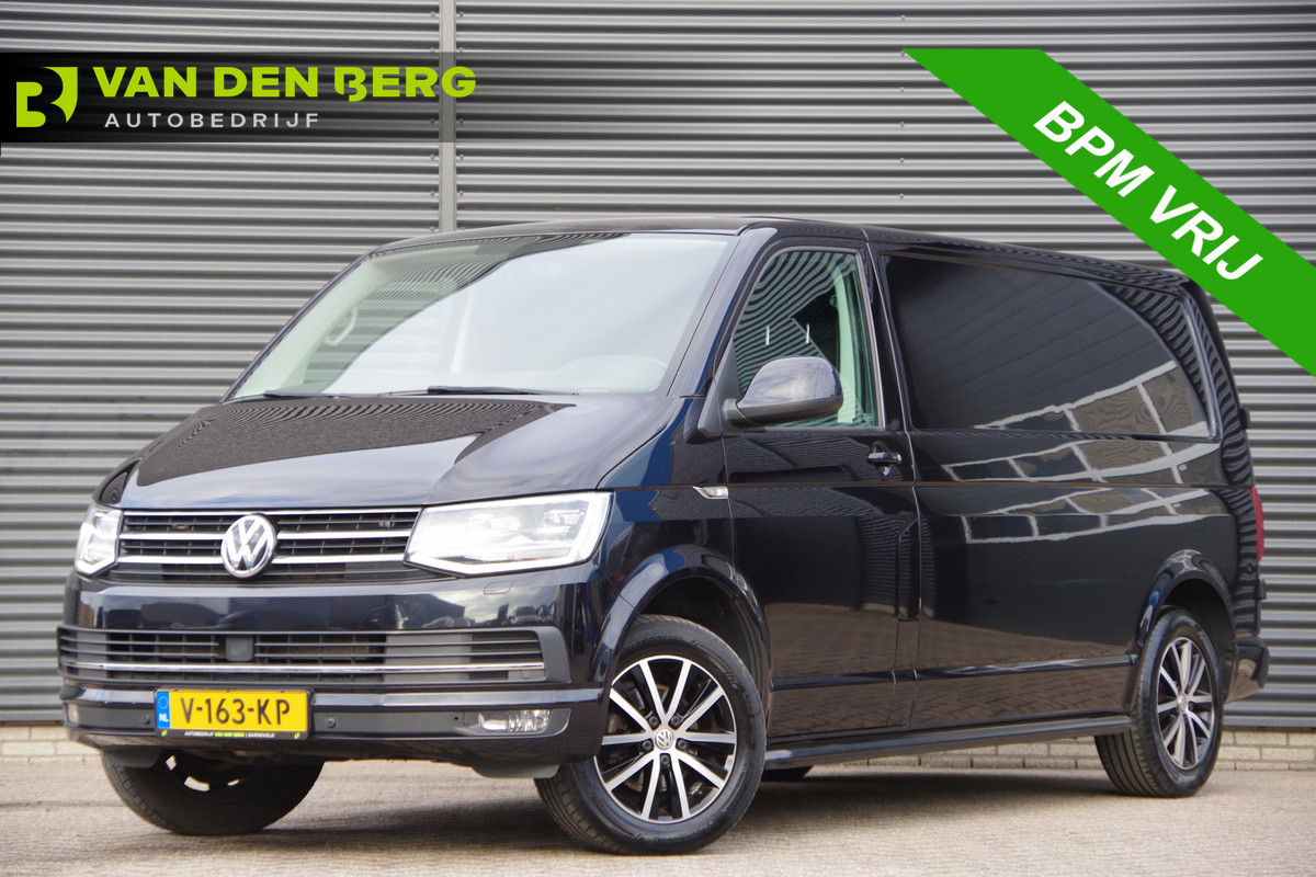 Volkswagen Transporter 2.0 TDI L2 Highline 150PK AUT. LED, ADAPT. CRUISE, TREKHAAK, NAVI, AIRCO, VOORRUIT VERWARMING, PARKEERSENSOREN, NL AUTO, NAP