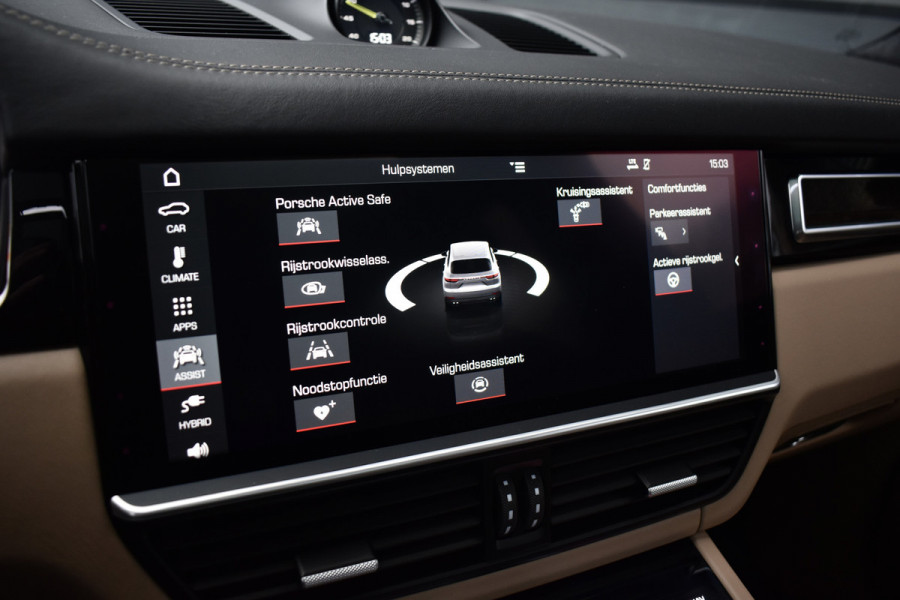 Porsche Cayenne 3.0 E-Hybrid 462pk Sport Chrono | Pano | ACC | Matrix PDLS+ | 360 Camera | Alcantara hemel | Luchtvering | Softclose |