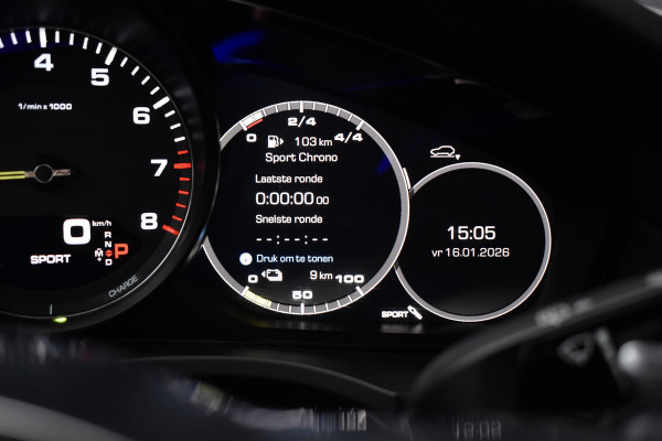 Porsche Cayenne 3.0 E-Hybrid 462pk Sport Chrono | Pano | ACC | Matrix PDLS+ | 360 Camera | Alcantara hemel | Luchtvering | Softclose |
