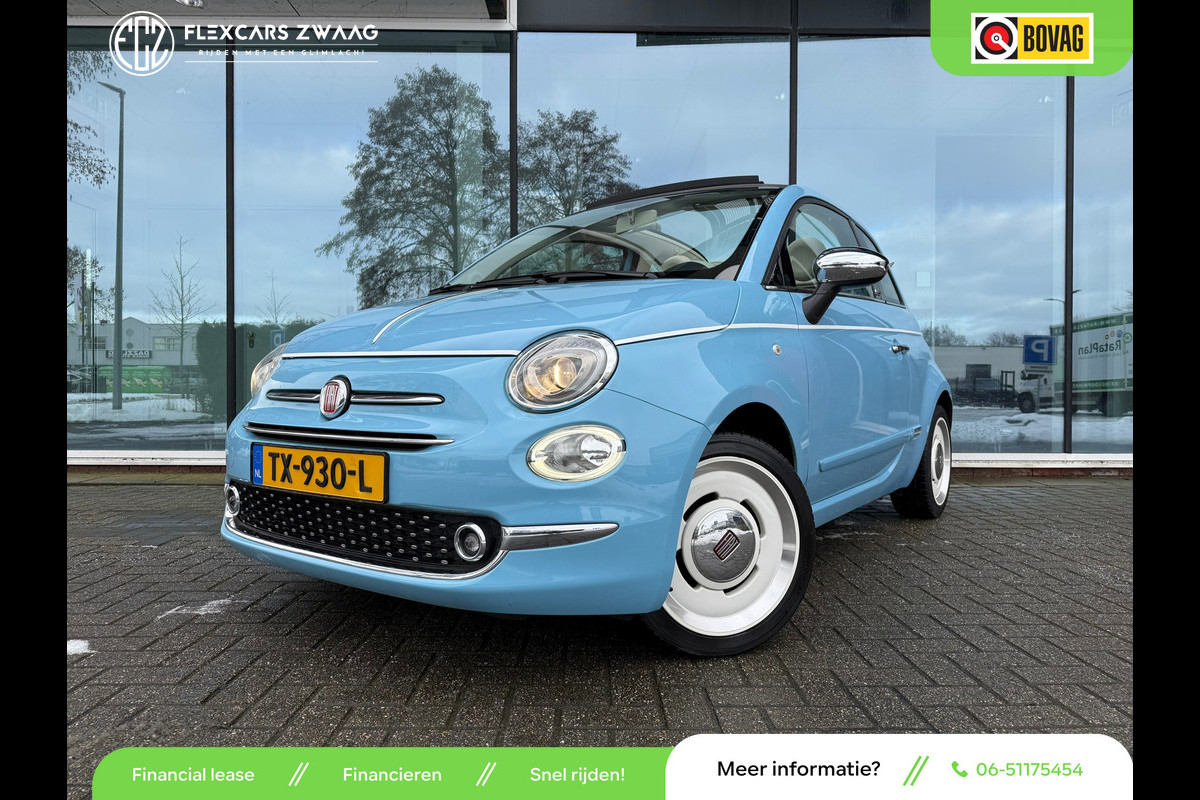 Fiat 500C 0.9 TwinAir Turbo Spiaggina 58 - Climate - Navi - Parkeerhulp - Cruise