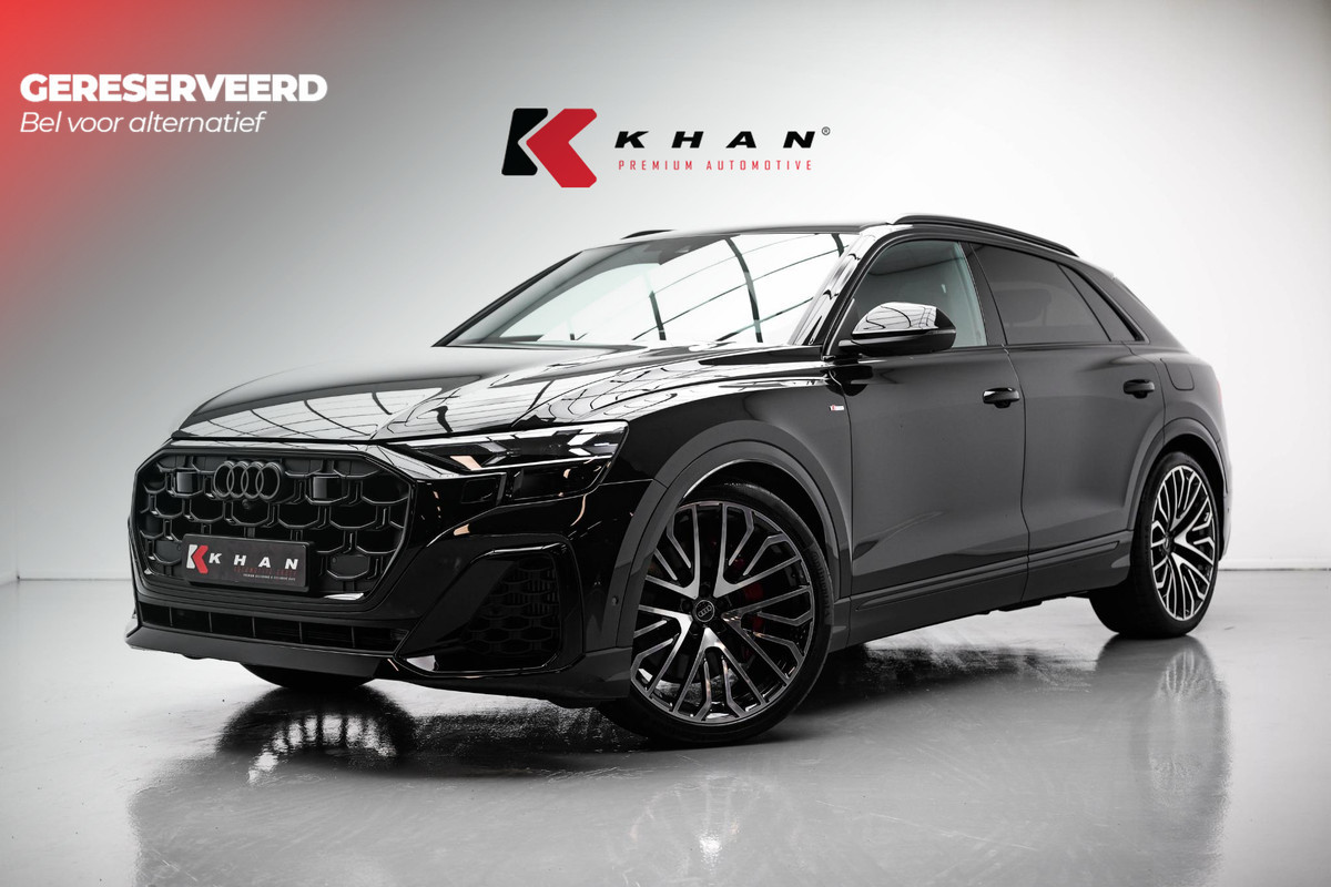 Audi Q8 60 TFSI e quattro Pro Line S Competition |Pano|RS-Zetels|HUD|4-Wielsturing|B&O|