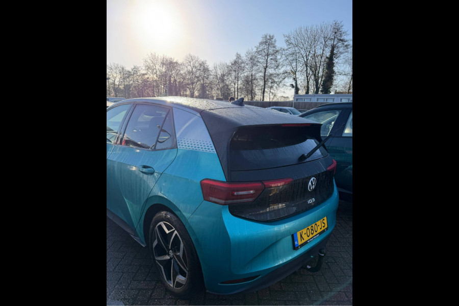 Volkswagen ID.3 BWJ 12-2020 | First Plus SOH93% 58 kWh 204PK | CAMERA | CARPLAY | LEDER/STOF | NAVI | CLIMA | STOEL&STUUR VERW |19'' LMV
