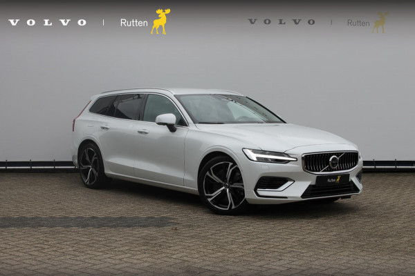 Volvo V60 T6 350PK Plug-in hybrid AWD Plus Bright Long Range / 19" lichtmetalen velgen / Harman Kardon Audio / Adaptieve Cruise Control / Elektrisch verstelbare voorstoelen met geheugen