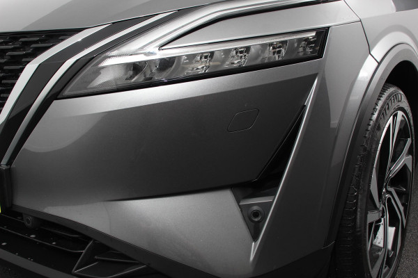 Nissan QASHQAI 1.3 MHEV DIG-T 158pk Xtronic Tekna+ | Navigatie | Apple Carplay/Android Auto | Parkeersensoren | 360 camera | Adaptive cruise control | Elektrisch panoramadak | Elektrische achterklep | Elektrische bestuurderstoel | Stoel-en stuurverwarming | Ledverlichting | Climate Control