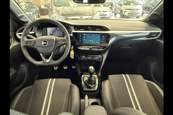 Opel Corsa 1.2Turbo 100pk GS-Line | Panoramadak | LED | Camera | Stoel+stuurverwarming | 17 Inch |