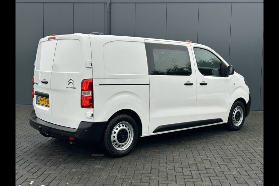 Citroën ë-Jumpy 75 kWh / 1e EIG. / L2H1 / 100% ELEKTRISCH / TREKHAAK / INRICHTING / AIRCO / CRUISE / NAVI / APPLE CARPLAY