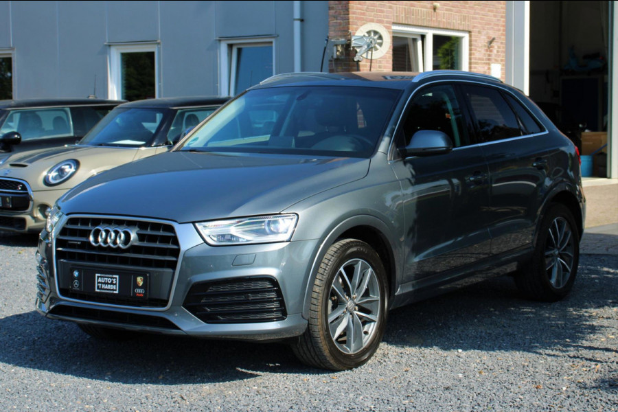 Audi Q3 2.0 TFSI Quattro Sport line | S-tronic | Trekhaak | LEER |