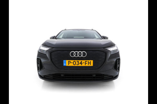 Audi Q4 e-tron 40 Launch edition Advanced Plus 77 kWh [3-Fase] {SOH-93%} (INCL-BTW) *HEATPUMP | ADAPT-CRUISE | MATRIX-LED | NAVI-FULLMAP | KEYLESS | CAMERA | DIGI-COCKPIT | DAB | AMBIENT-LIGHT | HEATED-SPORTSEATS | SHIFT-PADDLES | PRIVACY-GLASS | 19''ALU*