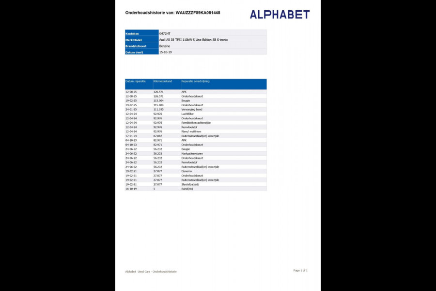 Audi A5 Sportback 35 TFSI Sport S-line edition 2X S-Line | Virtual cockpit | Sfeerverlichting | 19 Inch | NL-Auto