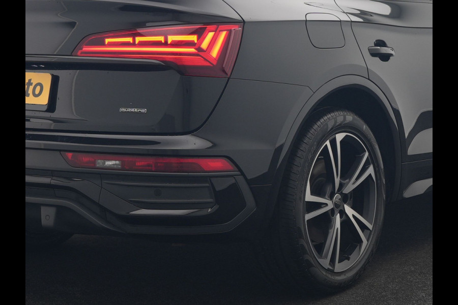 Audi Q5 Sportback 55 TFSI e Quattro 2x S-Line Plug In Hybrid 367pk PHEV | Luchtvering | Sfeerverlichting | Bang & Olufsen | Valcona Sportstoelen Verwarmd | Camera | Apple Carplay | Virtual | Keyless | Navigatie | DAB | 20"L.M |