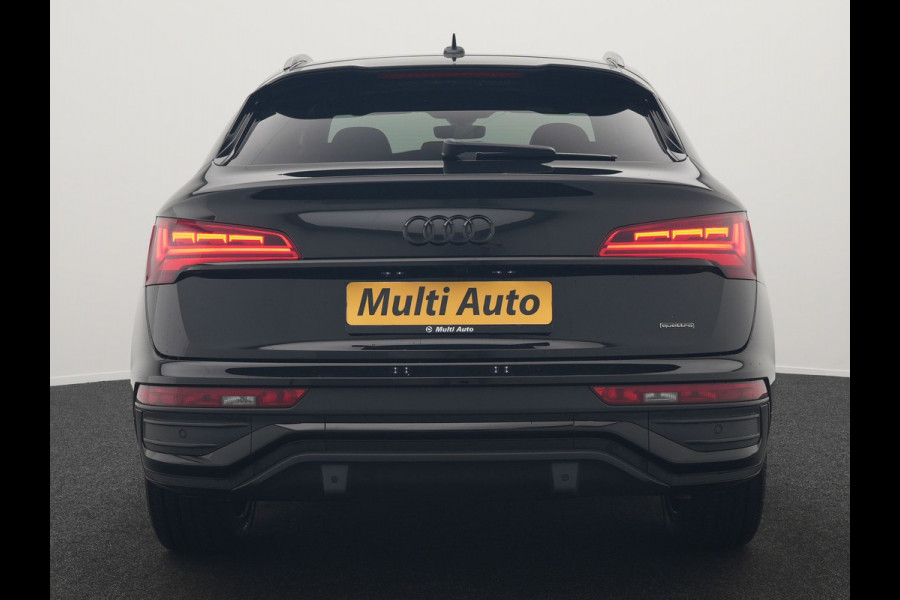 Audi Q5 Sportback 55 TFSI e Quattro 2x S-Line Plug In Hybrid 367pk PHEV | Luchtvering | Sfeerverlichting | Bang & Olufsen | Valcona Sportstoelen Verwarmd | Camera | Apple Carplay | Virtual | Keyless | Navigatie | DAB | 20"L.M |