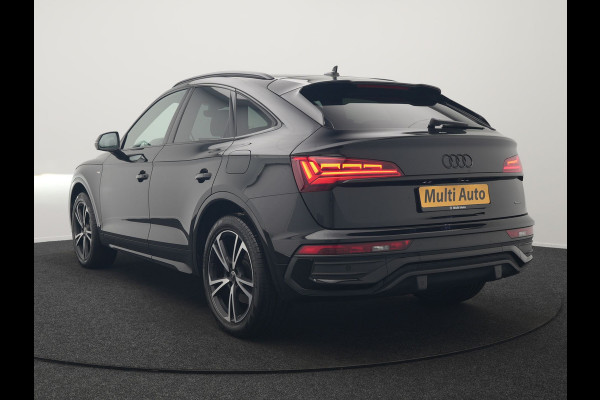 Audi Q5 Sportback 55 TFSI e Quattro 2x S-Line Plug In Hybrid 367pk PHEV | Luchtvering | Sfeerverlichting | Bang & Olufsen | Valcona Sportstoelen Verwarmd | Camera | Apple Carplay | Virtual | Keyless | Navigatie | DAB | 20"L.M |