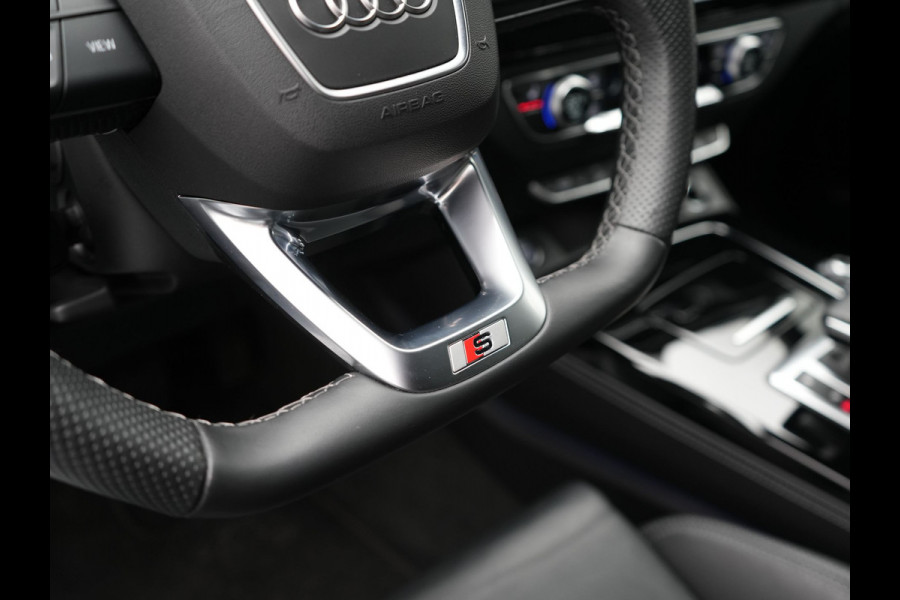 Audi Q5 Sportback 55 TFSI e Quattro 2x S-Line Plug In Hybrid 367pk PHEV | Luchtvering | Sfeerverlichting | Bang & Olufsen | Valcona Sportstoelen Verwarmd | Camera | Apple Carplay | Virtual | Keyless | Navigatie | DAB | 20"L.M |