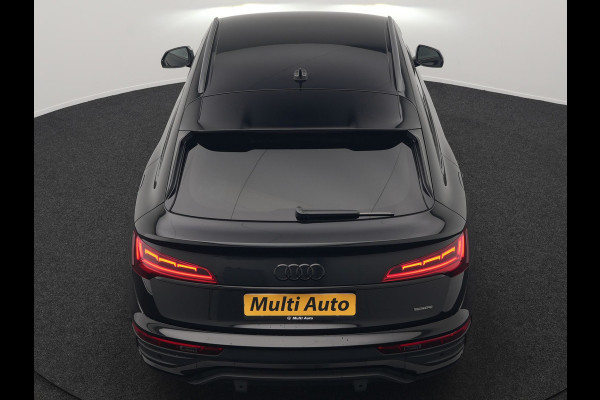Audi Q5 Sportback 55 TFSI e Quattro 2x S-Line Plug In Hybrid 367pk PHEV | Luchtvering | Sfeerverlichting | Bang & Olufsen | Valcona Sportstoelen Verwarmd | Camera | Apple Carplay | Virtual | Keyless | Navigatie | DAB | 20"L.M |