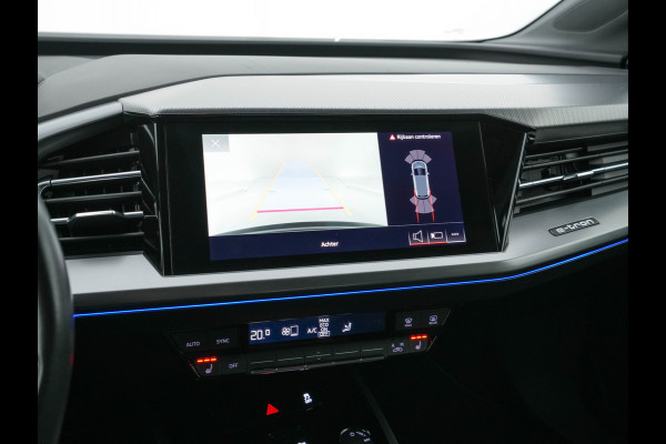 Audi Q4 e-tron 40 Launch edition Advanced Plus 77 kWh [3-Fase] {SOH-93%} (INCL-BTW) *HEATPUMP | ADAPT-CRUISE | MATRIX-LED | NAVI-FULLMAP | KEYLESS | CAMERA | DIGI-COCKPIT | DAB | AMBIENT-LIGHT | HEATED-SPORTSEATS | SHIFT-PADDLES | PRIVACY-GLASS | 19''ALU*