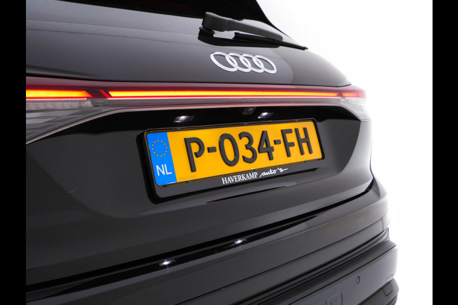 Audi Q4 e-tron 40 Launch edition Advanced Plus 77 kWh [3-Fase] {SOH-93%} (INCL-BTW) *HEATPUMP | ADAPT-CRUISE | MATRIX-LED | NAVI-FULLMAP | KEYLESS | CAMERA | DIGI-COCKPIT | DAB | AMBIENT-LIGHT | HEATED-SPORTSEATS | SHIFT-PADDLES | PRIVACY-GLASS | 19''ALU*
