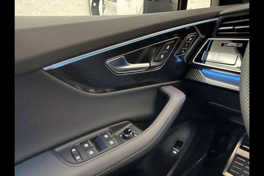 Audi Q7 50 V6 TDI 7-Persoons S-Line | 360 Camera | Trekhaak | ACC | Panorama | B&O Sound | Head-Up | Soft-Close | Matrix-LED | 4-Zone Clima | Stoelverwarming V+A | Keyless-Entry | Standkachel | Luchtvering | Tour-Pakket | Memory | Sfeerverlichting | Stuurverwarming | Autom. Parkeren | Carplay |