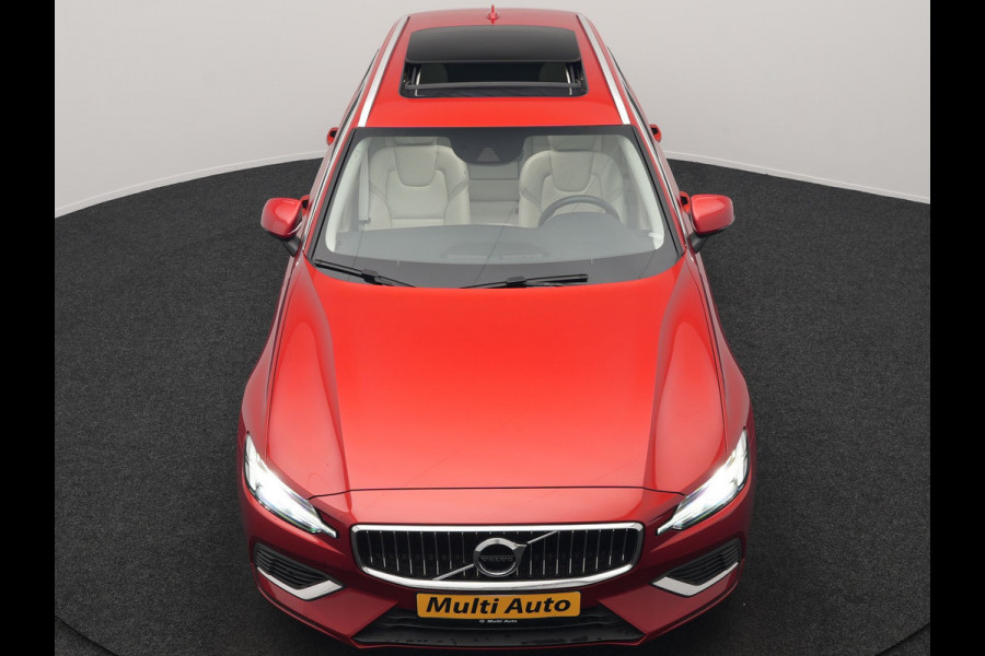 Volvo V60 T6 Recharge AWD Inscription Plug In Hybrid 340pk Dealer O.H. PHEV | Trekhaak Af Fabriek | Panodak | Camera | Harman & Kardon | Lederen Sportstoelen Verwarmd | Stuur Verwarmd | Virtual | Apple Carplay | Keyless | Navigatie | DAB |