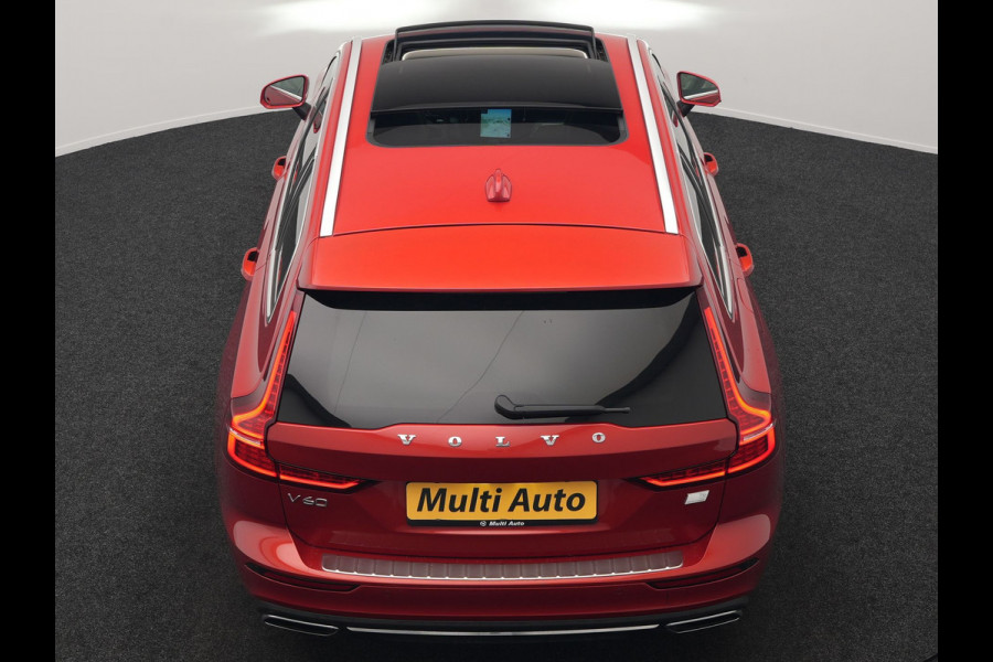 Volvo V60 T6 Recharge AWD Inscription Plug In Hybrid 340pk Dealer O.H. PHEV | Trekhaak Af Fabriek | Panodak | Camera | Harman & Kardon | Lederen Sportstoelen Verwarmd | Stuur Verwarmd | Virtual | Apple Carplay | Keyless | Navigatie | DAB |