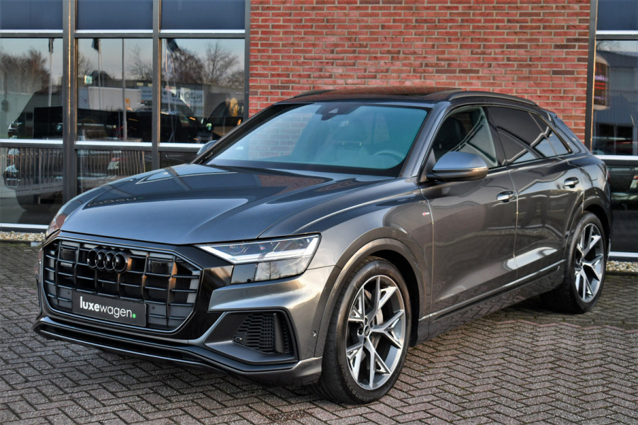 Audi Q8 55 TFSI e quattro S-Line Pano ACC B&O 22inch Black-optic