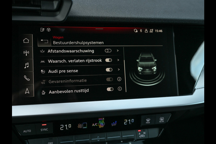 Audi A3 Sportback 45 TFSI e S edition Competition · Black Optic · S Seats · Keyless · Led · Adaptive Cruise
