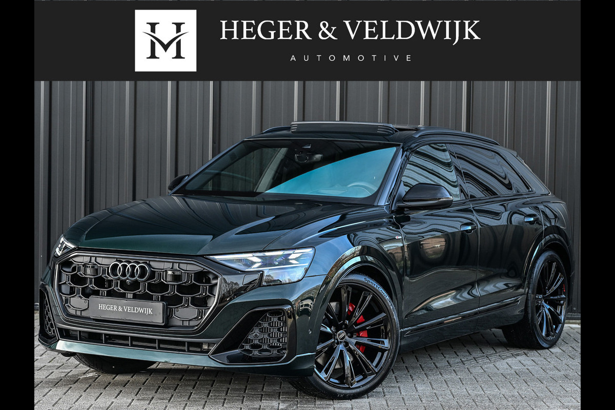 Audi Q8 60 TFSI e Competition · Audi Exclusive · S-seats met massage · Panoramadak · Adaptive cruise · Stoelverwarming en ventilatie · A
