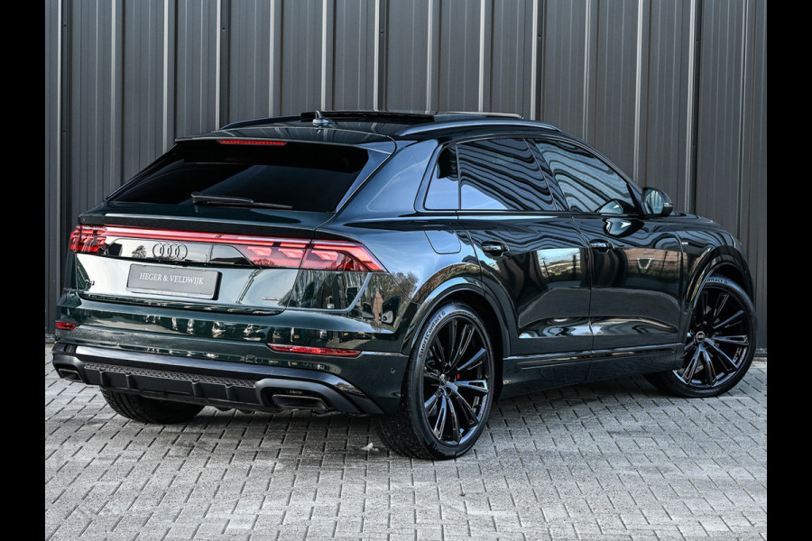 Audi Q8 60 TFSI e Competition · Audi Exclusive · S-seats met massage · Panoramadak · Adaptive cruise · Stoelverwarming en ventilatie · A