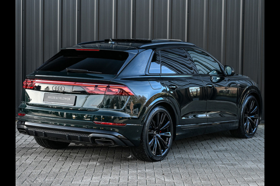 Audi Q8 60 TFSI e Competition · Audi Exclusive · S-seats met massage · Panoramadak · Adaptive cruise · Stoelverwarming en ventilatie · A