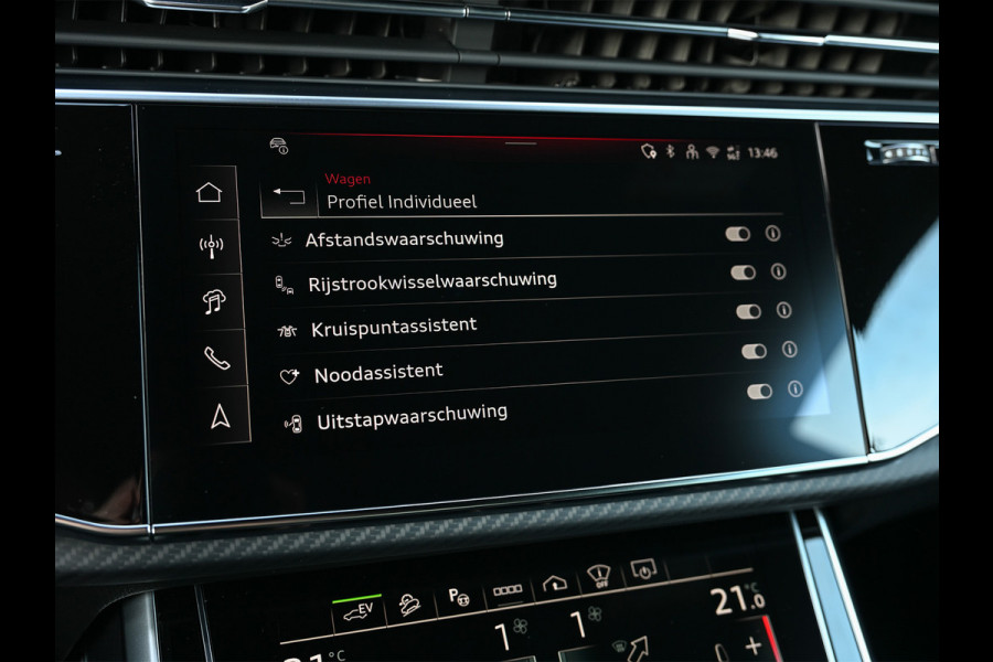 Audi Q8 60 TFSI e Competition · Audi Exclusive · S-seats met massage · Panoramadak · Adaptive cruise · Stoelverwarming en ventilatie · A