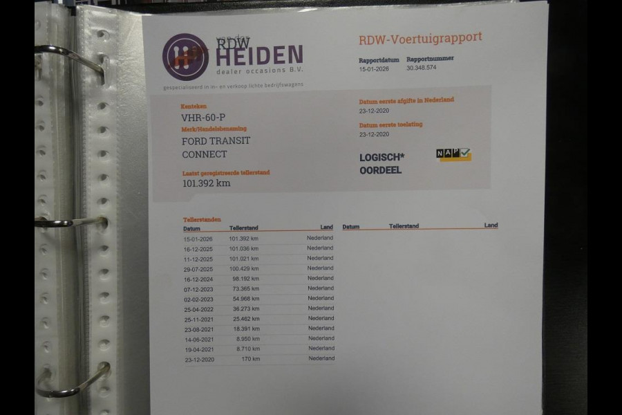 Ford Transit Connect 1.5 EcoBlue L2 Trend*navi/cam*btw vrij*