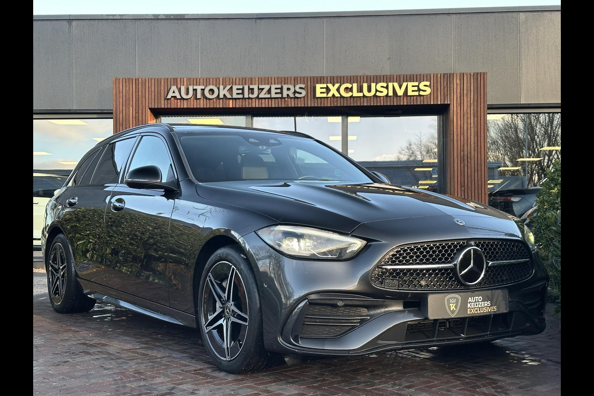 Mercedes-Benz C-Klasse 300 de 4MATIC AMG Line Panoramadak Adaptive Cruise Burmester Full Ambient