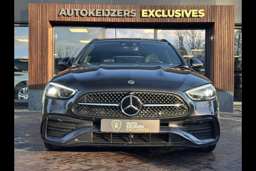 Mercedes-Benz C-Klasse 300 de 4MATIC AMG Line Panoramadak Adaptive Cruise Burmester Full Ambient
