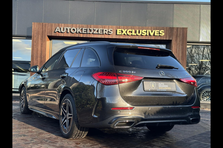 Mercedes-Benz C-Klasse 300 de 4MATIC AMG Line Panoramadak Adaptive Cruise Burmester Full Ambient