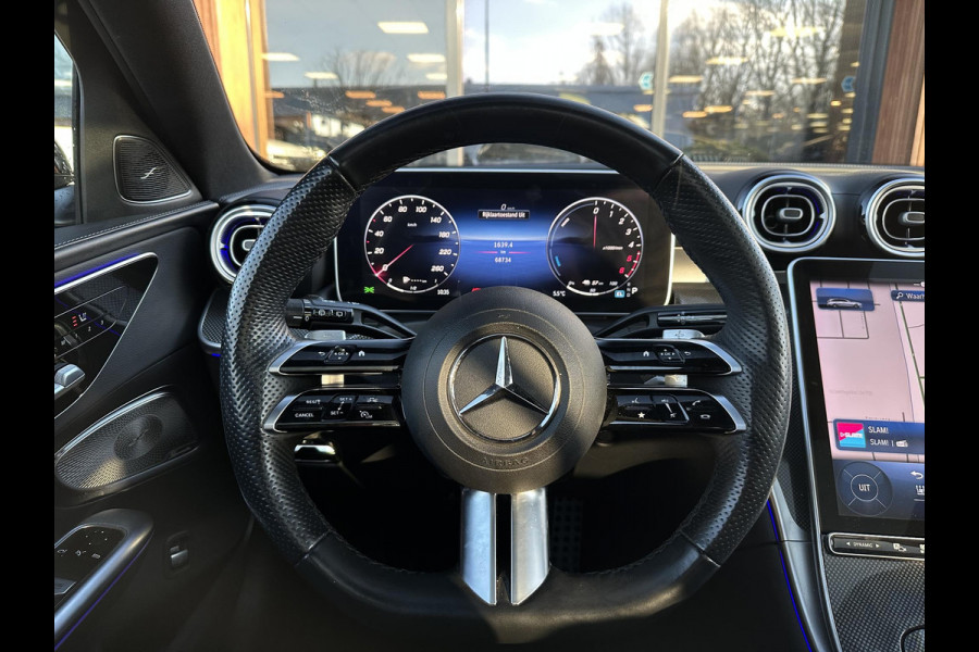 Mercedes-Benz C-Klasse 300 de 4MATIC AMG Line Panoramadak Adaptive Cruise Burmester Full Ambient