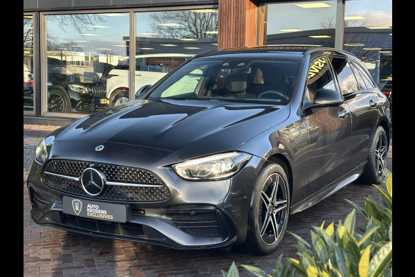 Mercedes-Benz C-Klasse 300 de 4MATIC AMG Line Panoramadak Adaptive Cruise Burmester Full Ambient