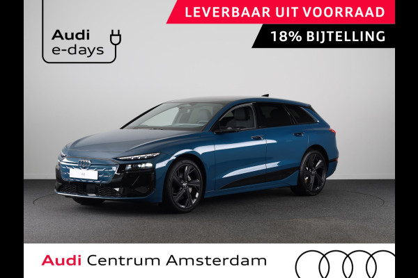 Audi A6 Avant e-tron S edition 100kWh 270 kW / 367 PK Avant Elek Panorama-glasdak, Bang&Olufsen soundsysteem, winterpakket, privacy glass